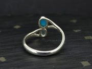 Topaz and Turquoise Sterling Silver Ring