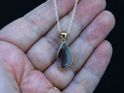 Scottish Ardownie Smoky Amethyst with Scottish Gold and Sterling Silver Ring