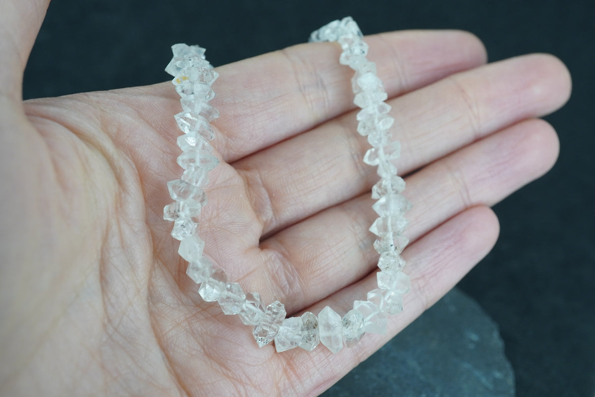 Herkimer Diamond Sterling Silver Bracelet