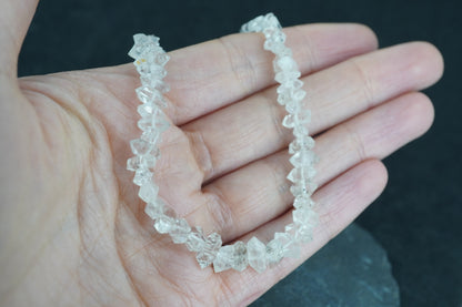 Herkimer Diamond Sterling Silver Bracelet