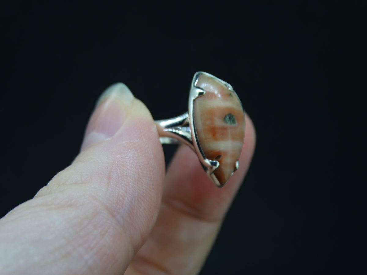Scottish Isla Rose Sterling Silver Ring