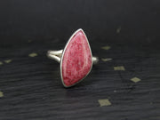 Pink Thulite Sterling Silver Adjustable Ring