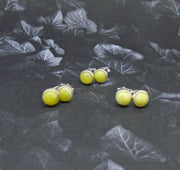Highland Marble Sterling Silver Stud Earrings (6mm)