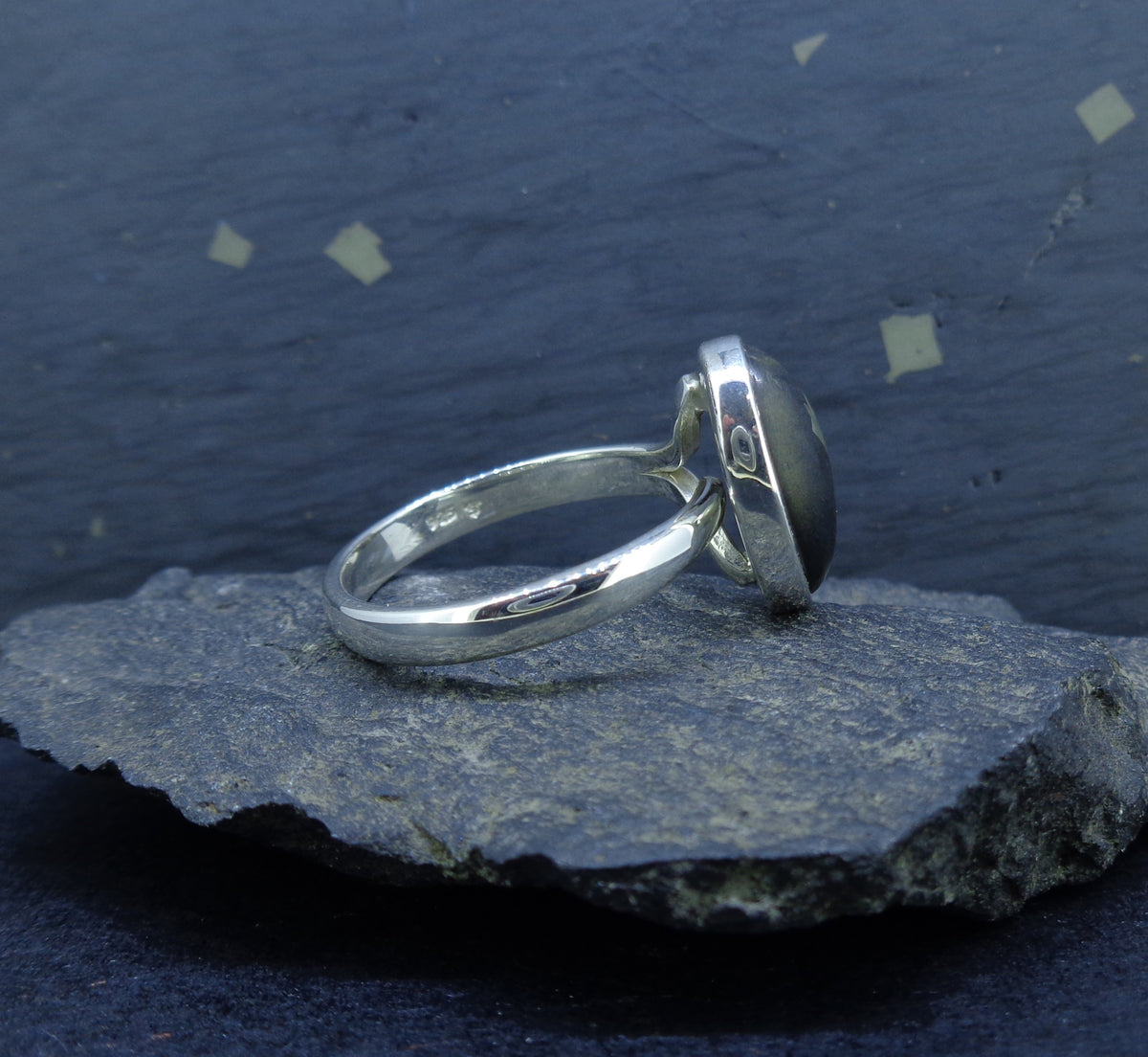 Easdale Gold Sterling Silver Ring