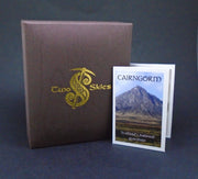 'Cridhe na Beinne' Cairngorm Quartz & Diamond Scottish Gold & Silver Pendant