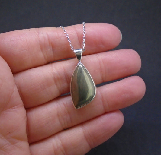 Scottish Pyrite Sterling Silver Pendant