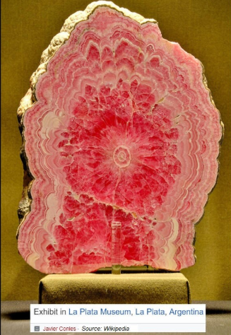Rhodochrosite Sterling Silver Fancy Cut Ring