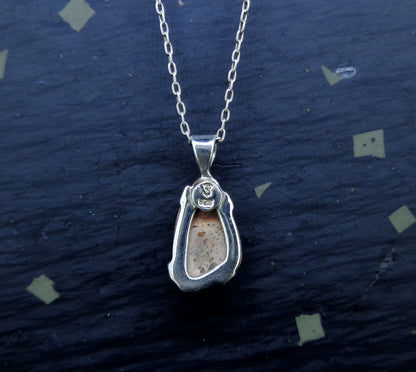 Mexican Opal Sterling Silver Pendant