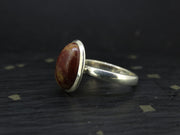 Arthur's Seat Jasper Sterling Silver Oval Cut Ring
