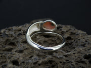 Scottish Isla Rose Sterling Silver Snake Ring