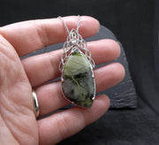 Skye Marble Celtic Waterfall Sterling Silver Pendant