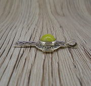 Highland Marble Celtic Cross Sterling Silver Pendant