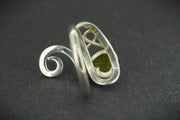 Peridot Sterling Silver Wrap Ring