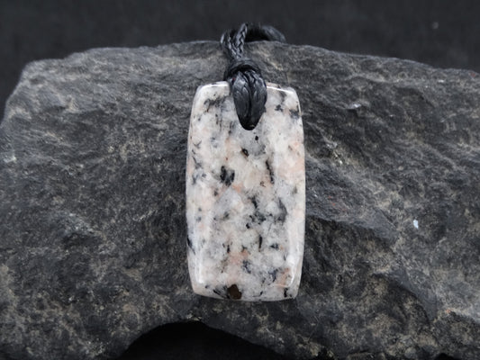 Edinburgh Royal Mile Cobblestone Corded Pendant