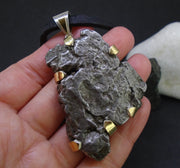 Monster Meteorite Sterling Silver Pendant