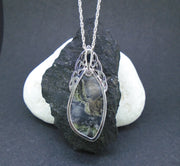 Skye Marble Celtic Cascade Sterling Silver Pendant