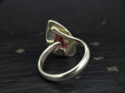 Pink Thulite Sterling Silver Adjustable Ring