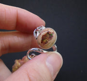 Mexican Opal Sterling Silver Ring