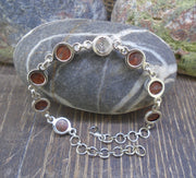 Scottish Lewisian Sterling Silver Adjustable Bracelet