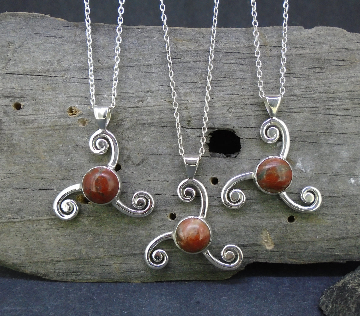 Lewisian Pictish Wheel Sterling Silver Pendant