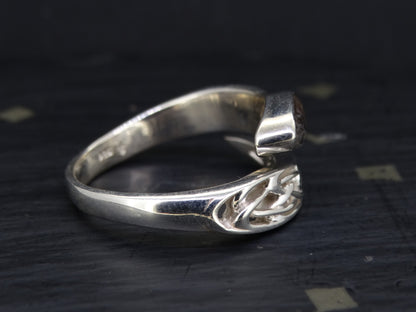 Perthshire Smoky Quartz Sterling Silver Wrap Ring