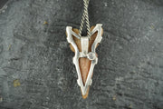 Neolithic Arrowhead Sterling Silver Pendant