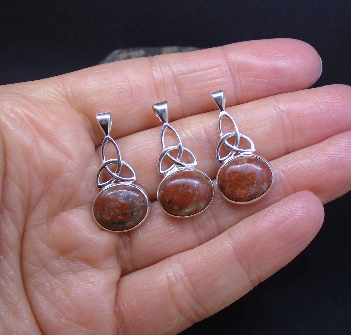 Lewisian Sterling Silver Celtic Pendant