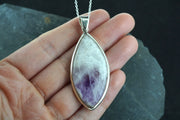 Cornish Amethyst Sterling Silver Pendant