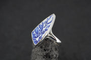 Old Willow Sterling Silver Adjustable Ring