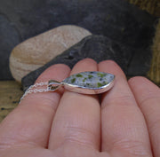 Iona Marble Sterling Silver Pendant
