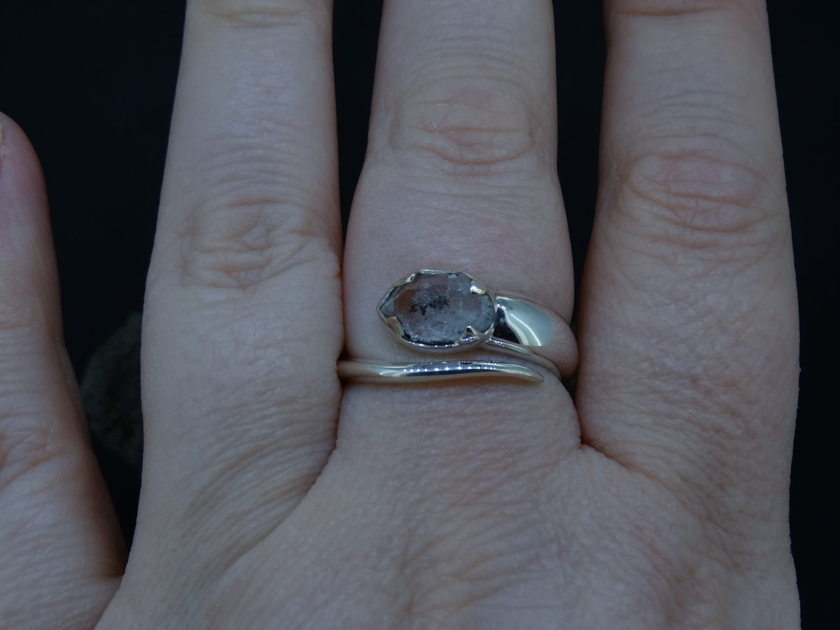 Herkimer Diamond Sterling Silver Ring