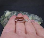 Medium Lewisian Sterling Silver Oval Pendant