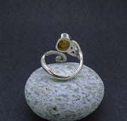 Citrine Sterling Silver  Ring