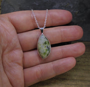 Iona Marble Sterling Silver Pendant