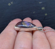 Yowah Opal Sterling Silver Pendant