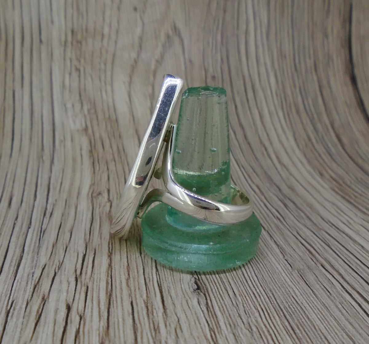 Old Willow Doves Sterling Silver Adjustable Ring