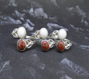 Lewisian and Iona Twin Celtic Knot Sterling Silver Ring