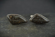 Dinosaur Bone Sterling Silver Cufflinks
