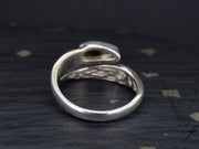 Perthshire Smoky Quartz Sterling Silver Wrap Ring