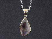 Scottish Ardownie Smoky Amethyst with Scottish Gold and Sterling Silver Ring