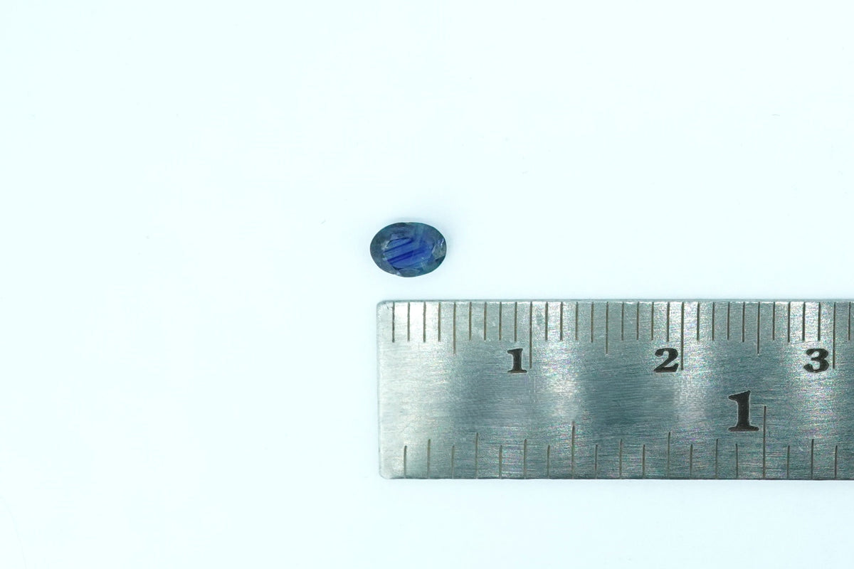 Oval Blue Rare Scottish Sapphire Gemstone