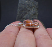 Botswana Agate Sterling Silver Pendant