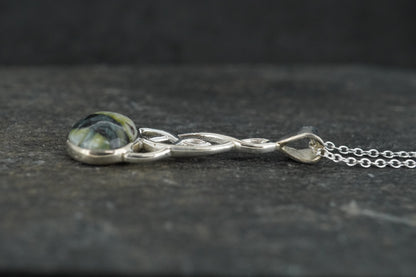Skye Marble Sterling Silver Celtic Mother & Child Pendant