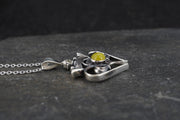 Highland Marble Luckenbooth Sterling Silver Pendant