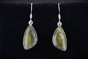 Connemara Marble Sterling Silver Drop Earrings