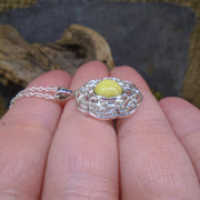 Highland Marble Celtic Sun Sterling Sterling Silver Pendant