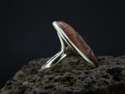 Arthur's Seat Jasper Fancy Cut Sterling Silver Ring