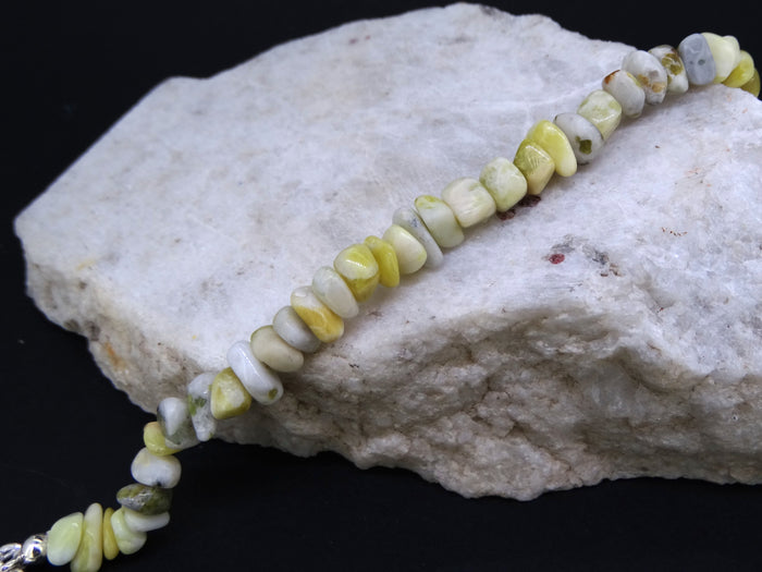 Scottish Iona Marble Adjustable Chip Bracelet