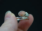 Scottish Isla Rose Sterling Silver Snake Ring