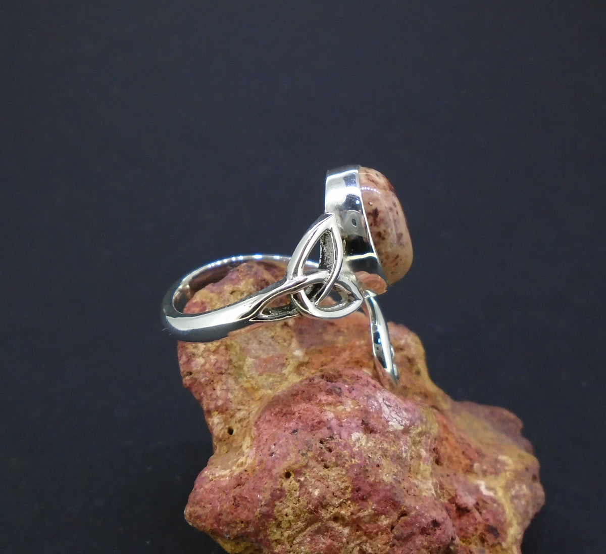 Mexican Opal Sterling Silver Ring